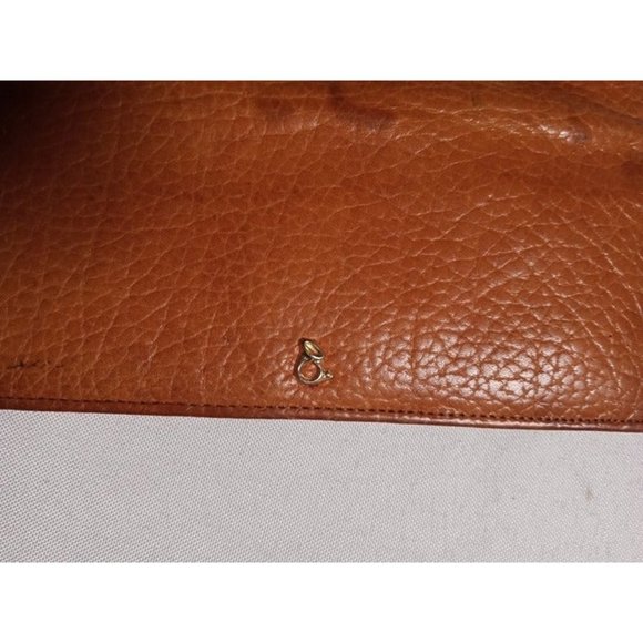 Princess Gardner Full Grain Cowhide Leather Wallet -Multiple‎ Flaws (6a5) - Picture 8 of 9